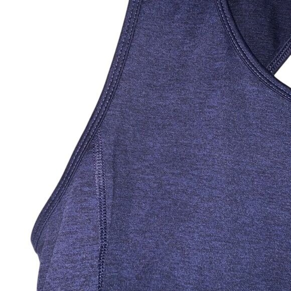 Old Navy Active Go-Dry Navy Blue Tank Top XL Fitted With Back Cutout Design Ligh - Picture 5 of 9